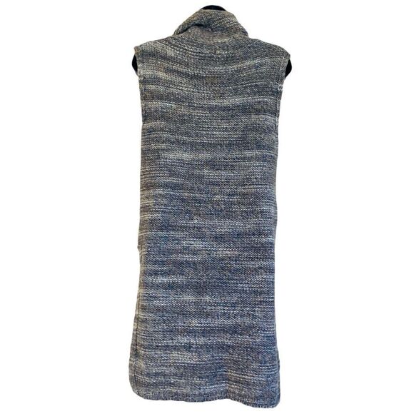 Massimo Dutti Alpaca Blend Sleeveless Turtleneck Tunic Sweater Sz S NWOT - Picture 4 of 12